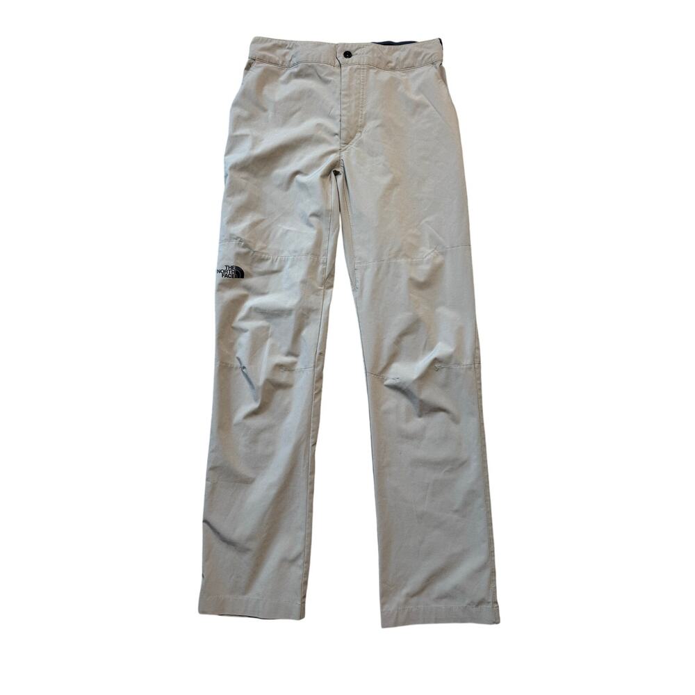 The North Face Men's Hiking Pants Nylon Lightweight Packable Tan Size 30